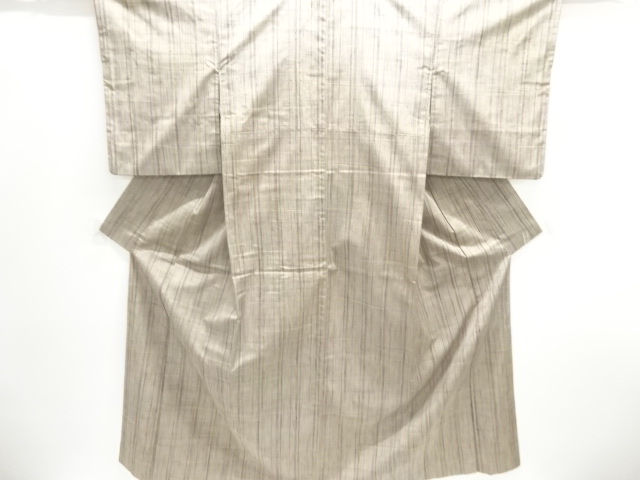 JAPANESE KIMONO / FUSHI TSUMUGI / WOVEN GRID